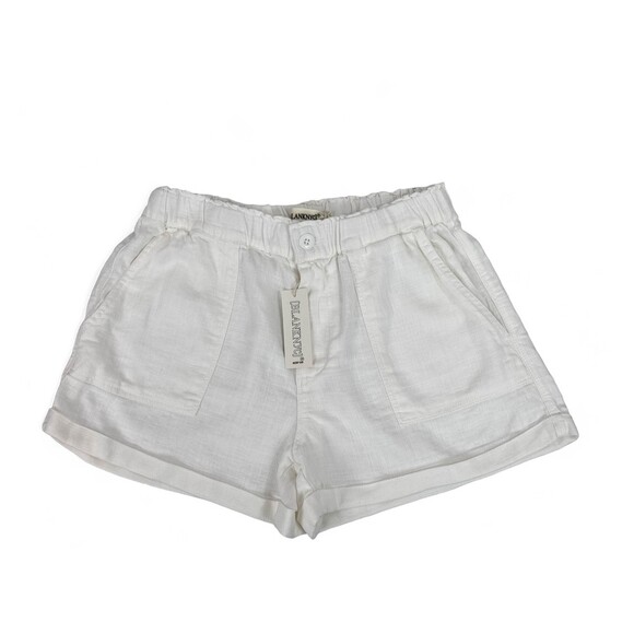 BLANKNYC White Linen Shorts with Pockets - Size S - NWT - Picture 2 of 6